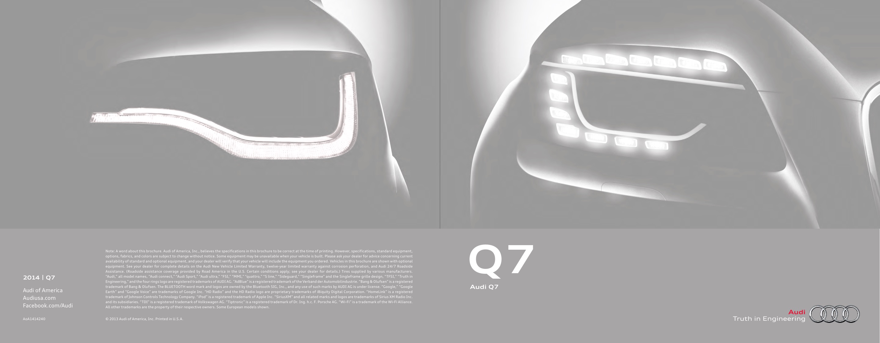 2014 Audi Q7 Brochure Page 7
